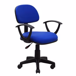 PTC-001 Typist Chair | Height Adjustable 82-93cm | Office Furniture | 1 Year Warranty | Lewis & Sons