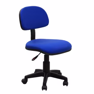 PTC-002 Typist Chair | Height Adjustable 82-93cm | Office Furniture | 1 Year Warranty | Lewis & Sons